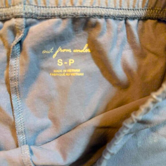 TWO Pairs of Urban Outfitters Jogger/Legging style Capris, Lt Bl & Blk, SMALL - Picture 4 of 13